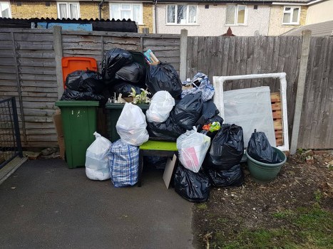 Professional probate house clearance team at work in London