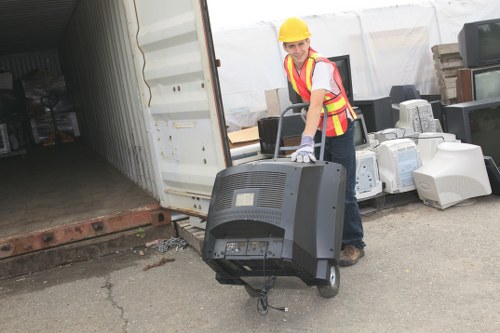 Construction site waste management
