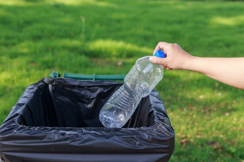 Eco-friendly garden clearance with recycling
